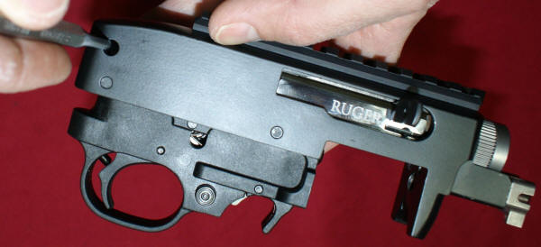 New Ruger 22 Charger: Remove Trigger Assembly