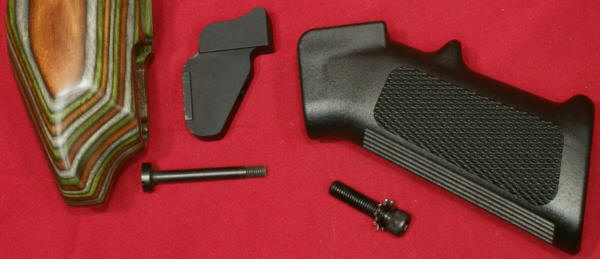 New Ruger 22 Charger: Grip Parts