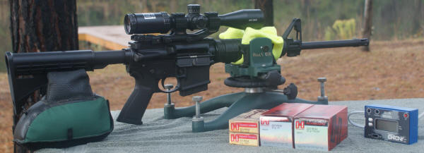 Ruger AR-556 Review: Bench Setup