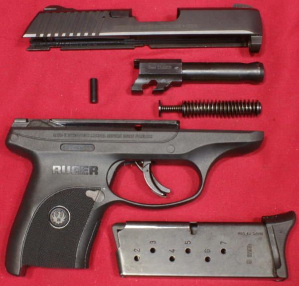 Ruger LC9s Disassembled