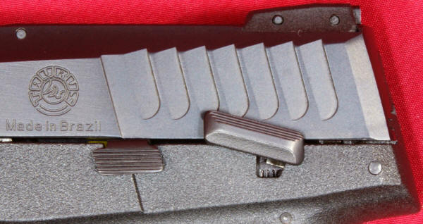 Taurus 709 Slim Pistol Manual Safety Engaged
