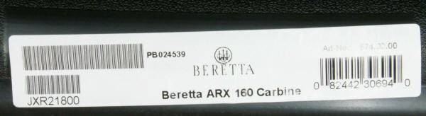 Beretta ARX 160 Case Sticker