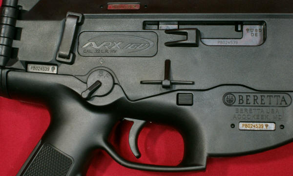 Beretta ARX 160 Reciever Area Right Side