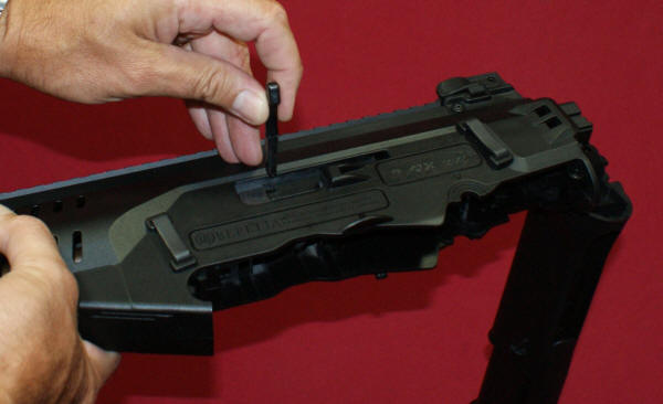 Beretta ARX 160 Removing Bolt Handle
