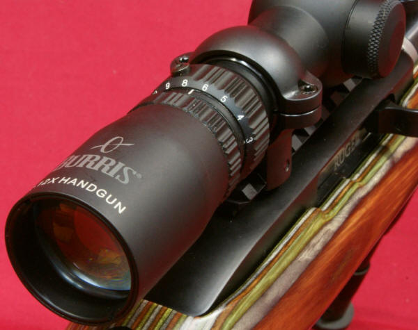 Burris 3-12x32mm Handgun Scope Review - Ocular Housing