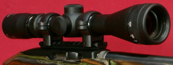 Burris 3-12x32mm Handgun Scope Review - Scope Installed