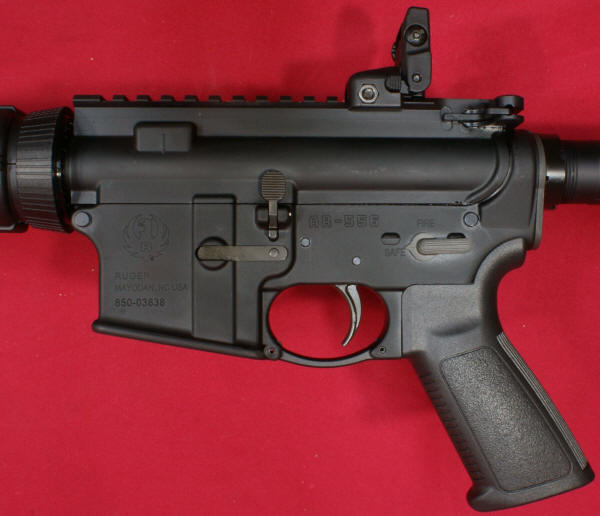 Ruger AR-556 Review: Upper and Lower Receiver Left