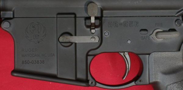 Ruger AR-556 Review: Lower Receiver Markings