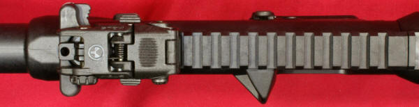 Smith & Wesson M&P15-22 Sport Upper Receiver Top View