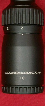 Vortex Diamondback HP 2-8x32mm Fast Focus Ring In